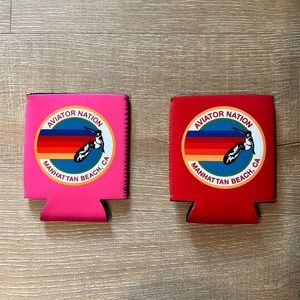 Set of 2 Aviator Nation Koozies